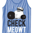Load image into Gallery viewer, Check Meowt Unisex Tank Top