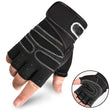 Load image into Gallery viewer, Men's Gym Gloves Half Finger Cycling Gloves for Pro Fitness Weight Lifting