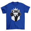 Load image into Gallery viewer, Cool Weightlifting Crowned King Fitness Sports t-shirt