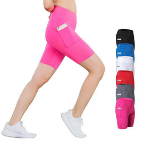 All Seasons Yoga Shorts Stretchable with Phone Pocket