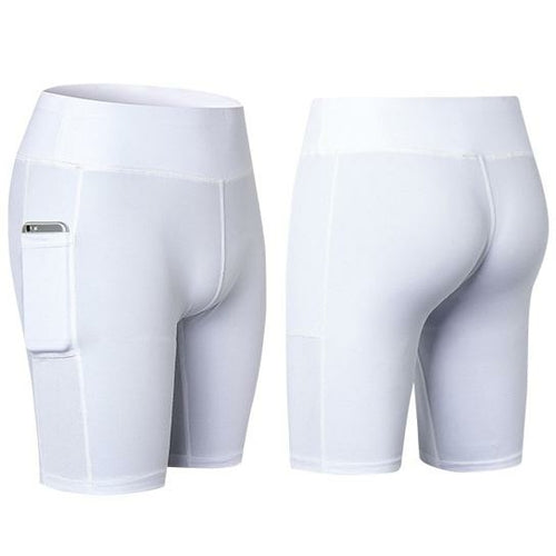 All Seasons Yoga Shorts Stretchable with Phone Pocket