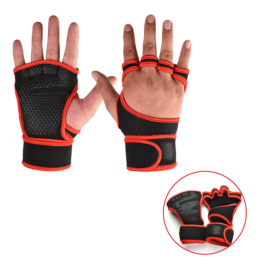 Single Pair Weight Lifting and Training Gloves for Women and Men Fitness Sports